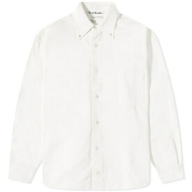 アクネ ストゥディオズ メンズ ジャケット＆ブルゾン アウター Acne Studios Odrox Cotton Twill Overshirt White