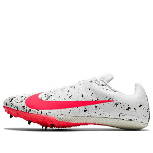 Nike �i�C�L �����Y �X�j�[�J�[ �yNike Air Zoom Rival S 9 Spikes 'Paint Splatter White Crimson Jade' 907564-101�z �T�C�Y US_9.5(27.5cm)