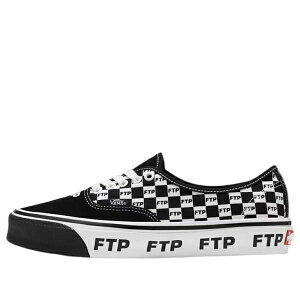 Vans �o���Y �����Y �X�j�[�J�[ �yVans x FTP OTW Authentic 44 'Checkerboard' VN000EEUBLK�z �T�C�Y US_9.5(27.5cm)