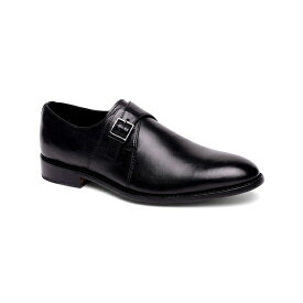 アンソニー ヴィア メンズ ドレスシューズ シューズ Men's Roosevelt Single Monk Strap Shoes Black