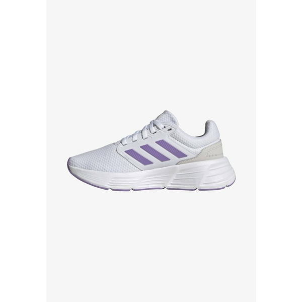 アディダス レディース スニーカー シューズ GALAXY 6 - Neutral running shoes - ftwr white/violet fusion/dash grey
