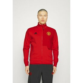 アディダス メンズ ジャケット＆ブルゾン アウター MANCHESTER UNITED ANTHEM JACKET - Training jacket - real red