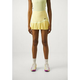 ナイキ レディース テニス スポーツ Sports skirt - soft yellow/black