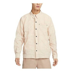 Nike ナイキ メンズ スニーカー 【Nike Sportswear Tech Pack Woven Long-Sleeve Top 'Beige' FB7364-126】 サイズ US_M_M