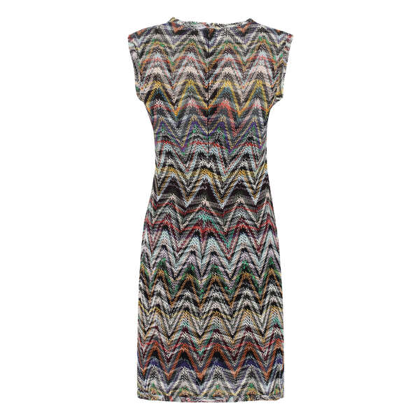 ミッソーニ レディース ワンピース トップス Chevron-motif Knitted Dress Multicolor 1