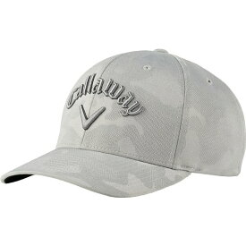 キャラウェイ メンズ 帽子 アクセサリー Callway Men's Camo Snapback Golf Hat Grey