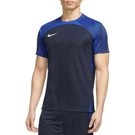 ナイキ メンズ シャツ トップス Nike Men's Dri-FIT Strike Short-Sleeve Soccer Shirt Obsidian