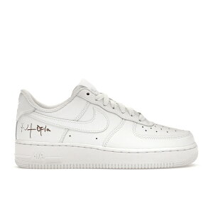 Nike �i�C�L ���f�B�[�X �X�j�[�J�[ �yNike Air Force 1 Low '07 White (Travis Scott Cactus Jack Utopia Edition) (Women's)�z �T�C�Y US_7.5(24.5cm) White/White