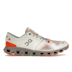 On I fB[X Xj[J[ yOn Running Cloud X 3 Ivory Alloy (Women's)z TCY US_9(26.0cm) Ivory/Alloy