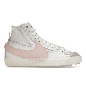 Nike iCL fB[X Xj[J[ yNike Blazer Mid 77 Jumbo White Atmosphere Pink (Women's)z TCY US_6.5(23.5cm) White/Atmosphere-Pink Oxford-Sail