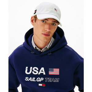 g~[ qtBK[ Y Xq ANZT[ Men's Tommy x U.S. SailGP Team Baseball Cap White