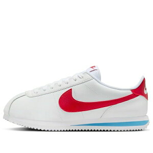 Nike �i�C�L ���f�B�[�X �X�j�[�J�[ �y(WMNS) Nike Cortez Leather 'White Varsity Red Blue' DN1791-108�z �T�C�Y US_8(25.0cm)