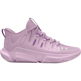 アンダーアーマー レディース バスケットボール スポーツ Under Armour Women's Flow Breakthru 4 Basketball Shoes Purple Ace