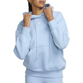 ナイキ レディース パーカー・スウェットシャツ アウター Nike Sportswear Women's Phoenix Fleece Oversized Pullover Hoodie Lt Armory Blue
