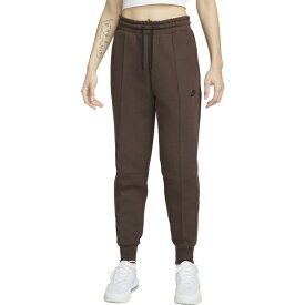 ナイキ レディース カジュアルパンツ ボトムス Nike Sportswear Women's Tech Fleece Mid-Rise Joggers Baroque Brown