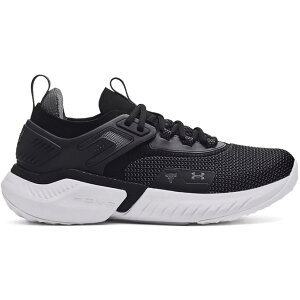 Under Armour A_[A[}[ Y Xj[J[ yUnder Armour Project Rock 5 Black Whitez TCY US_9.5(27.5cm) Black/White
