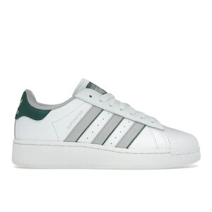 adidas AfB_X Y Xj[J[ yadidas Superstar XLG White Grey Collegiate Greenz TCY US_9(27.0cm) Cloud White/Grey Two/Collegiate Green