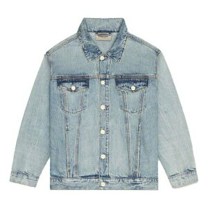 Fear of God Essentials GtI[W[GbZVY Y Xj[J[ yFear of God Essentials FW20 Light Denim Trucker Jacket 'Indigo' FOG-FW20-363z TCY US_M_XS