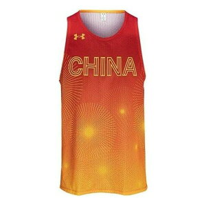 Under Armour A_[A[}[ Y Xj[J[ yUnder Armour China 3x3 Replica Jerseys 'Orange Red' 1364595-625z TCY US_M_XXL
