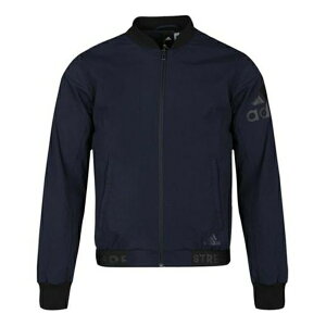adidas AfB_X Y Xj[J[ yMen's adidas Logo Printing Baseball Blue Aviator Jacket DW4619z TCY US_M_XL