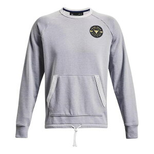 Under Armour A_[A[}[ Y Xj[J[ yUnder Armour Project Rock Heavyweight Terry Sweatshirt 'Grey' 1370452-011z TCY US_M_M