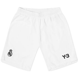 ワイスリー メンズ カジュアルパンツ ボトムス Y-3 x Real Madrid Pre-Match Shorts White