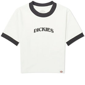 ディッキーズ レディース シャツ トップス Dickies Herndon Logo T-Shirt White