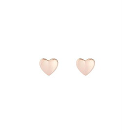 テッドベーカー レディース ピアス＆イヤリング アクセサリー HARLY: Tiny Heart Stud Earrings For Women Rose gold