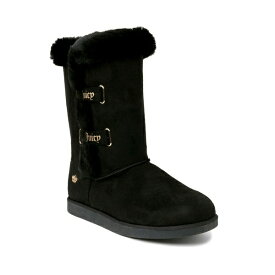 ジューシークチュール レディース ブーツ シューズ Women's Koded Faux Fur Winter Boots Black