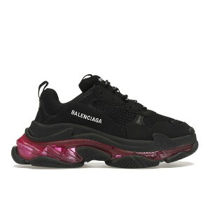 Balenciaga oVAK fB[X Xj[J[ yBalenciaga Triple S Clear Sole Neon Pink (Women's)z TCY US_9(26.0cm) Black/Pink