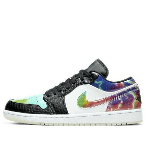 Air Jordan W[_ Y Xj[J[ Black/Multi-Color/White yAir Jordan 1 Low 'Galaxy' CW7309-090z TCY US_9(27.0cm)