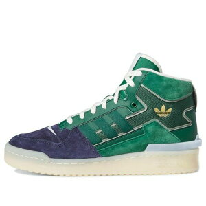 adidas AfB_X Y Xj[J[ green yadidas Forum Exhibit Mid 'Inside Out - Dark Green Navy' FZ6278z TCY US_7(25.0cm)