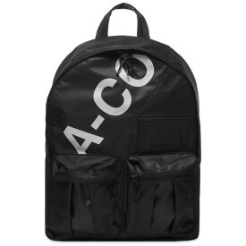 アコールドウォール メンズ バックパック・リュックサック バッグ A-COLD-WALL* Typographic Logo Ripstop Backpack Black