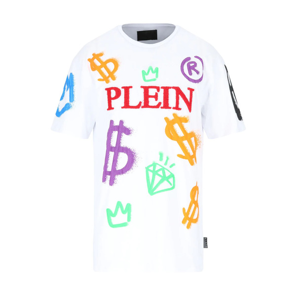 フィリッププレイン PHILIPP PLEIN メンズ Tシャツ トップス T-shirts White -  hunnamlife.com/index.php?