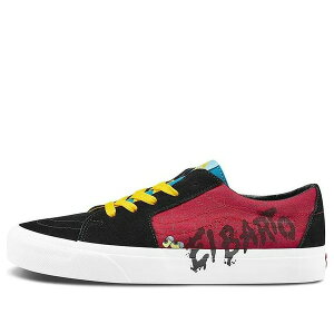 Vans �o���Y �����Y �X�j�[�J�[ �yVans The Simpsons x SK8-Low 'El Barto' VN0A4UUK17A�z �T�C�Y US_5(23.0cm)