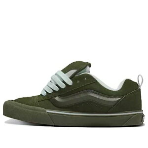 Vans �o���Y �����Y �X�j�[�J�[ �yVans Knu Skool 'Utility Mono Olive' VN000CRPOLV�z �T�C�Y US_5(23.0cm)