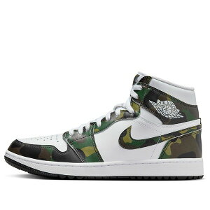 Jordan �W���[�_�� �����Y �X�j�[�J�[ �yAir Jordan 1 High Golf 'Camo' DQ0660-300�z �T�C�Y US_5(23.0cm)