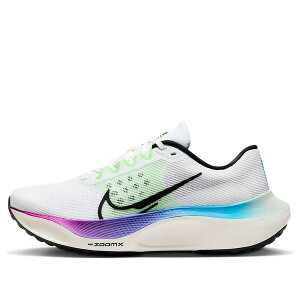 Nike �i�C�L �����Y �X�j�[�J�[ �yNike Zoom Fly 5 'White Black Multi Color' FQ6851-101�z �T�C�Y US_7(25.0cm)