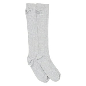 �}���^���}���W�F�� �����Y �C�� �A���_�[�E�F�A Ribbed logo socks Grey
