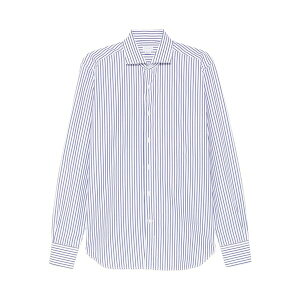 �I���A�� �����Y �V���c �g�b�v�X Striped-pattern shirt White