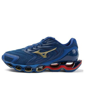 Mizuno �~�Y�m �����Y �X�j�[�J�[ �yMizuno Wave Prophecy 12S 'Dark Blue Gold Wine Red' J1GC234906�z �T�C�Y US_7.5(25.5cm)