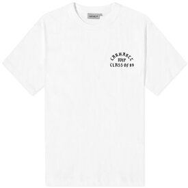 カーハート メンズ Tシャツ トップス Carhartt WIP Class of '89 T-Shirt White