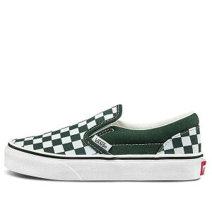 Vans oY Y Xj[J[ yVans Classic Slip-On Sneakers K Green/White VN0A5KXM8CAz TCY US_11(29.0cm)