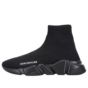 Balenciaga �o�����V�A�K ���f�B�[�X �X�j�[�J�[ �y(WMNS) Balenciaga Speed Recycled Sneaker 'Black' 587280W2DB11013�z �T�C�Y US_W_10