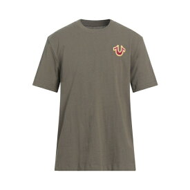 【送料無料】 トゥルーレリジョン メンズ Tシャツ トップス T-shirts Green