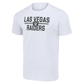 スターター メンズ Tシャツ トップス Las Vegas Raiders Starter Mesh Team Graphic TShirt White