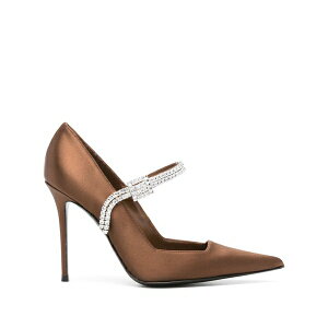 �W���[�b�y�U�m�b�e�B ���f�B�[�X �p���v�X �V���[�Y 105mm raquel strap pumps Brown