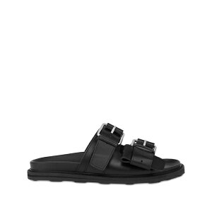 ���X�L�[�m �����Y �T���_�� �V���[�Y Buckle-fastening sandals Black