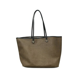 �{���{�l�[�[ ���f�B�[�X �g�[�g�o�b�O �o�b�O Printed top handle shoulder bag Brown