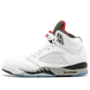 Jordan �W���[�_�� �����Y �X�j�[�J�[ �yAir Jordan 5 Retro 'White Cement' 136027-104�z �T�C�Y US_8(26.0cm)